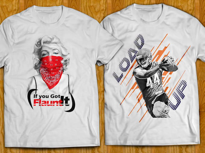 design a creative and  trendy t shirt