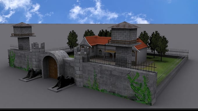 do environment modeling for games