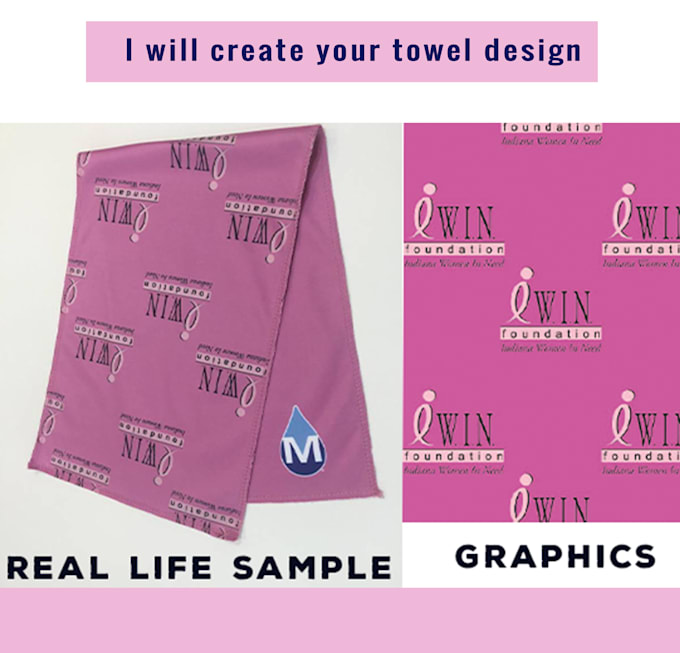 create your towel design