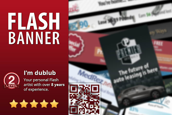 Create a dynamic and interactive html5 or flash banner by Dublub | Fiverr