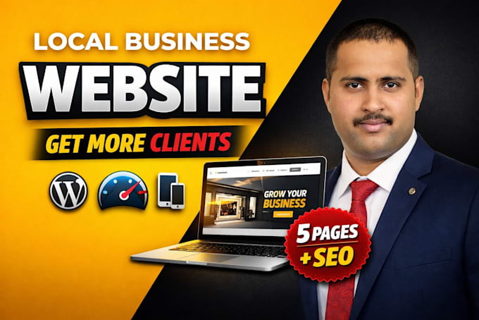 build a professional wordpress website for local business