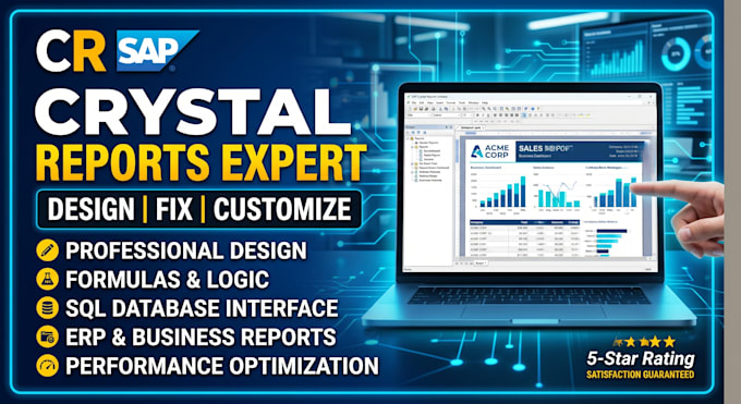 fix design or optimize crystal reports