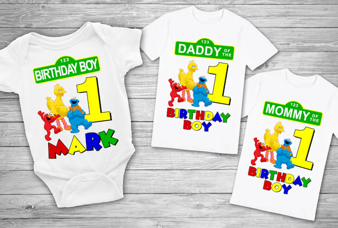 create the cutest birthday shirt