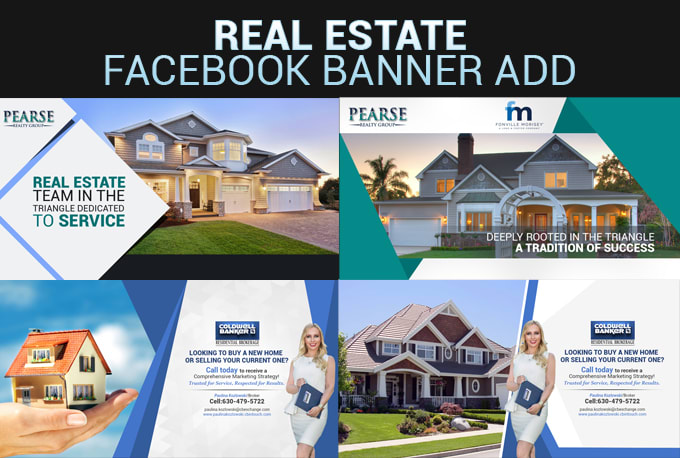 Real estate facebook ads design by Nancyvig | Fiverr