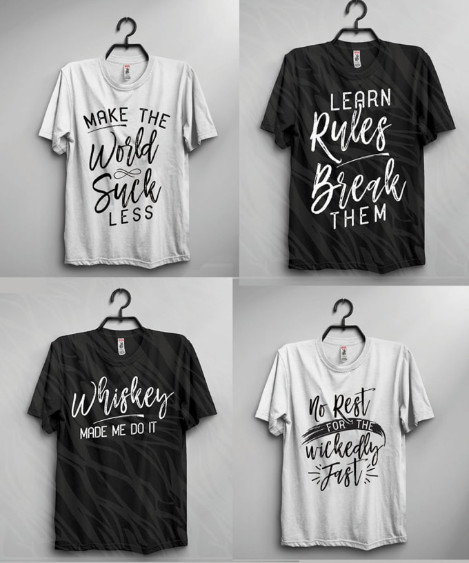 Do eye catching typography shirt design by Jplancer93 | Fiverr
