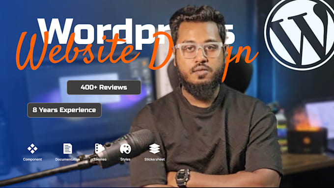 design your wordpress website with SEO friendly for mobile and desktop