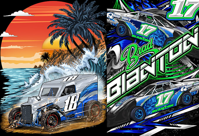 create a car or any vehicle illustrations