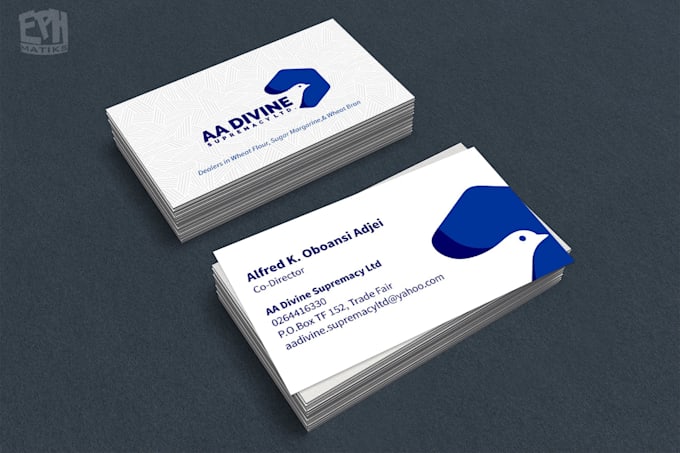 design bespoke callcards and stationery