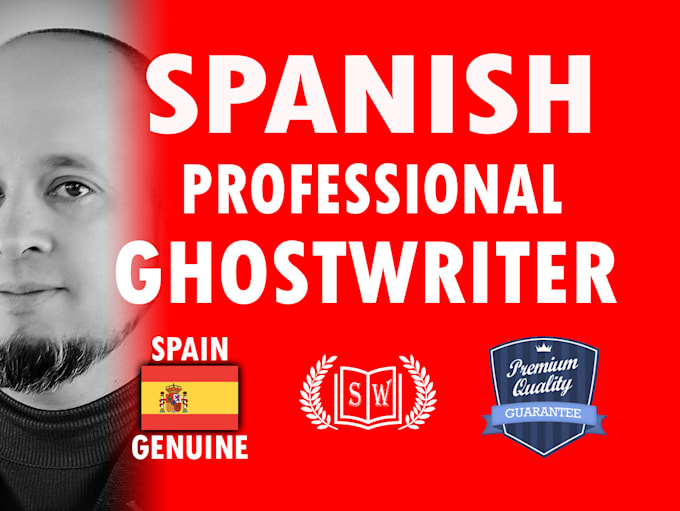 be your book writer in spanish, ghostwriting script service