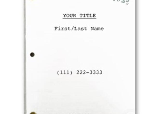 write a 15 to 20 script for your short film