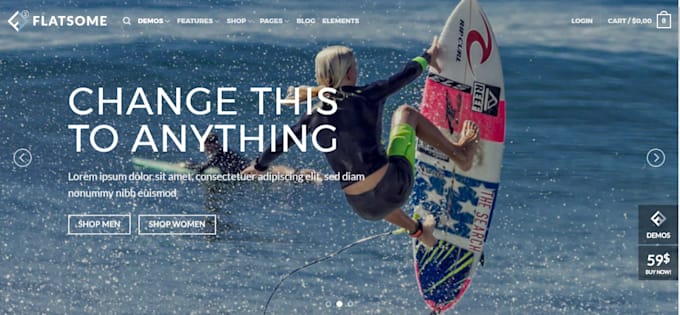 build flatsome woocommerce store