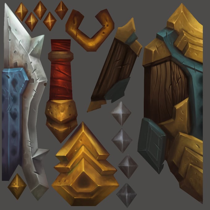 Paint video game art by Ammardraws Fiverr