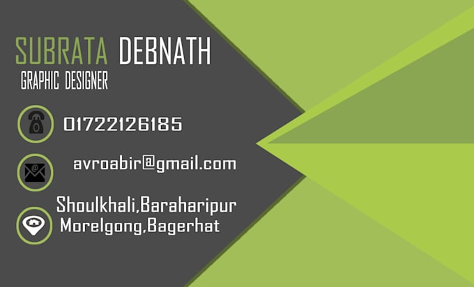 business card to sell