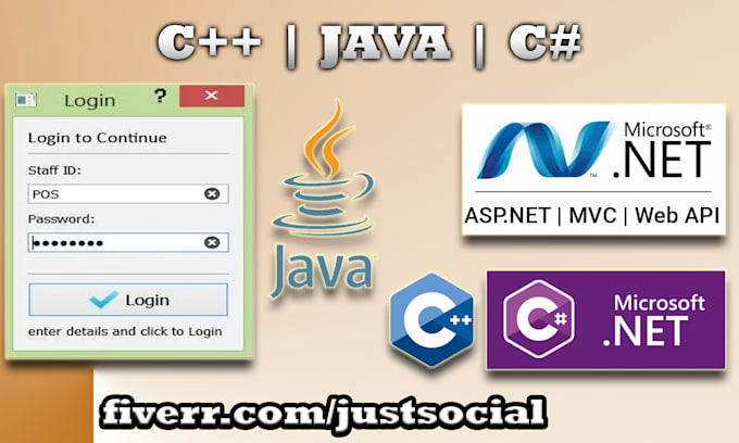 do cpp or java or csharp programming task