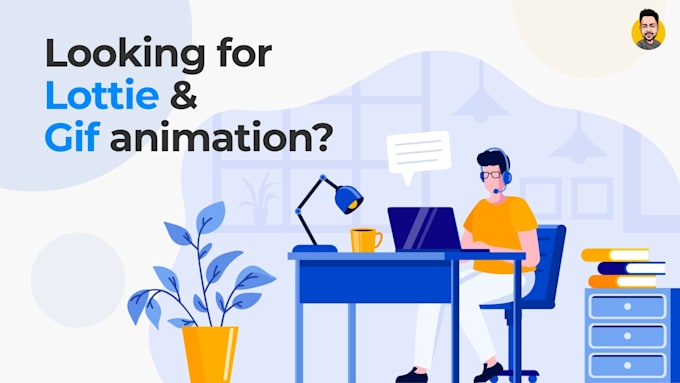 Create lottie animation json, animated gif for web and mobile app by ...