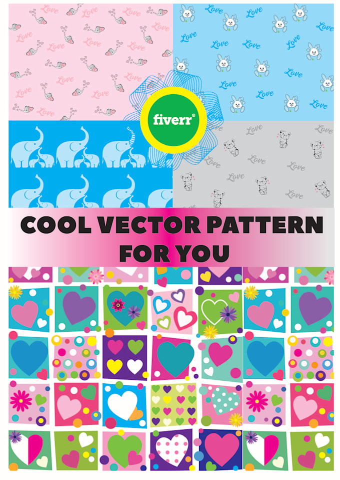 do creative vector pattern for you