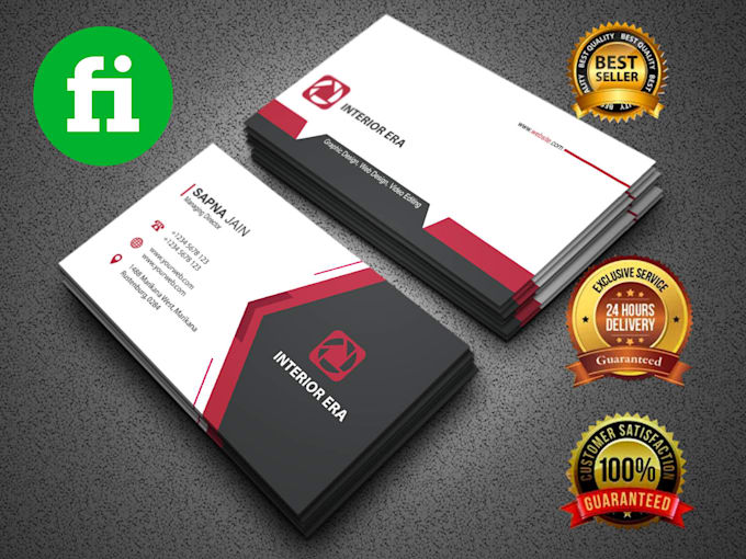 Design Unique Business Card With Two Concepts By Designerzahed