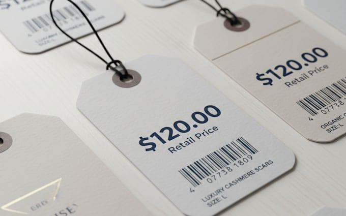 design garment barcode, garment barcode labels,  shopify barcode stikers