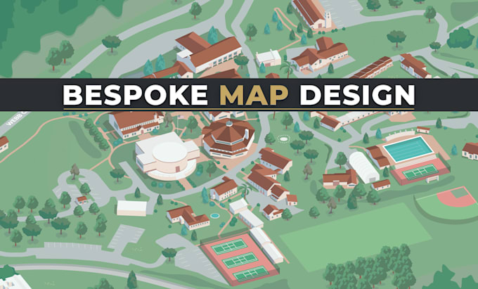 draw a unique vector or isometric map