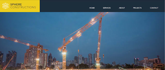 develop front end of your website