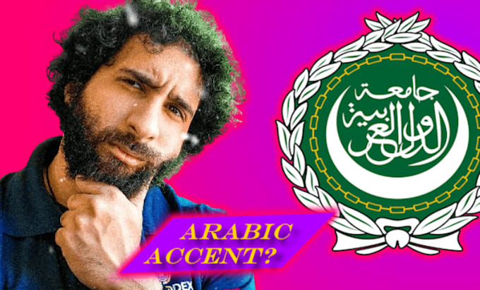 do a male spokesperson video with an arabic accent