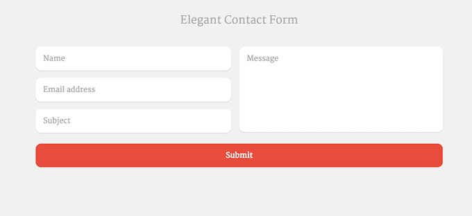 create web form for you