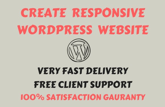 build responsive wordpress website using elementor pro