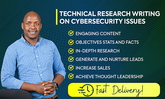 do technical research writing on cyber security issues