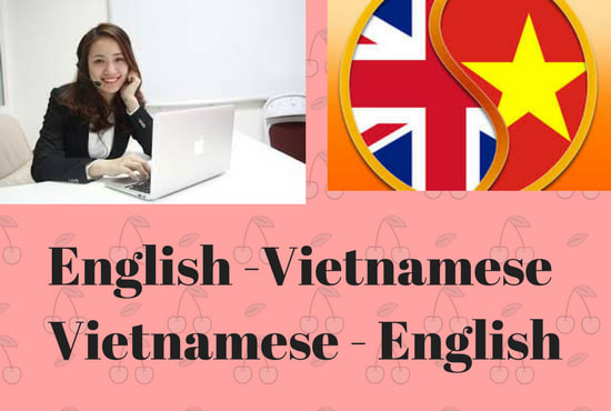 Translate And Proofread 800 Words From English To Vietnamese For