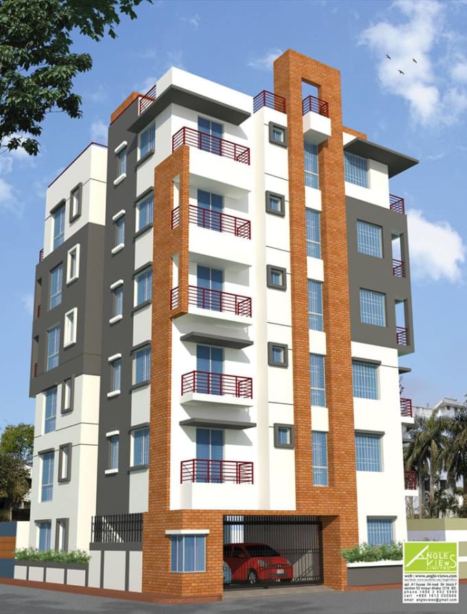 Do Architectural Design Plan Elevation Section And 3d By
