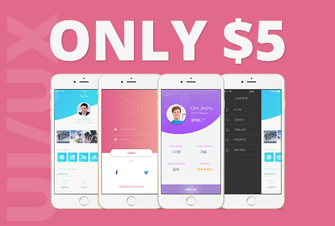 design UI your mobile apps