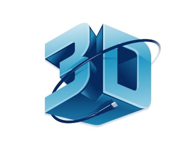 Do Amazing 3d Logo By Mybookwork1
