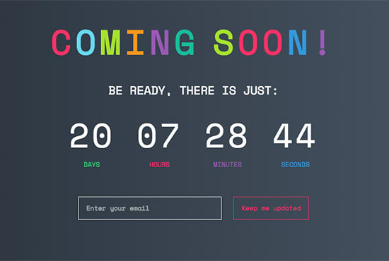 design and develop professional landing page