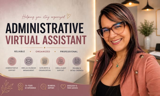 be your administrative virtual assistant