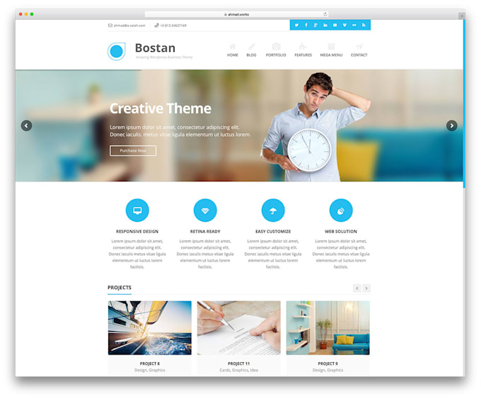 create a professional and attractive website in low budget