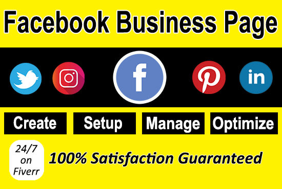 design create and optimize facebook business page