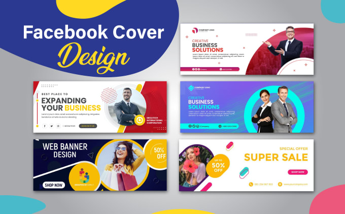 Design creative facebook cover by Hera191 | Fiverr