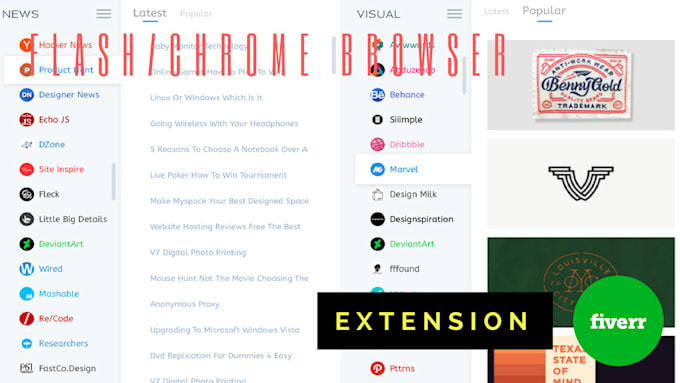 create desktop or browser extension to your website
