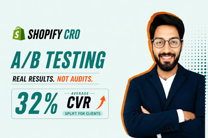 scale your shopify conversions with done for you cro optimization ab testing