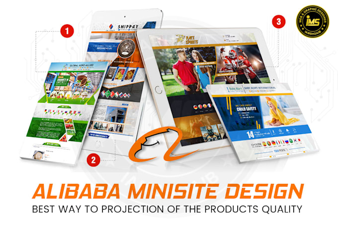 offer alibaba minisite design and services
