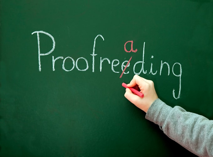 proofread your english or arabic text