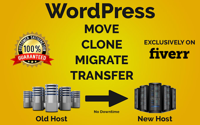 do wordpress migration or wordpress transfer, clone