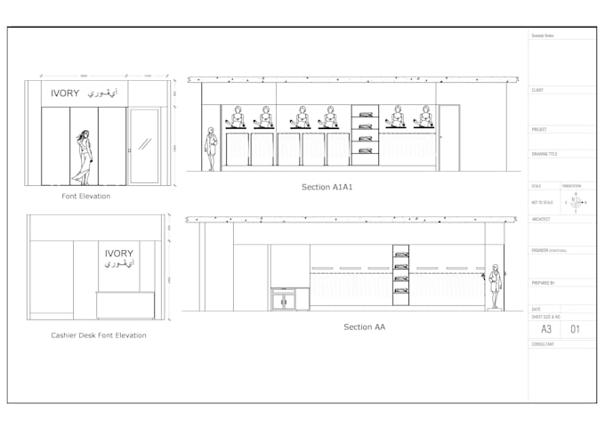 do architecture floor plan into 2d and 3d design