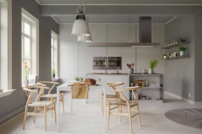 Create Photorealistic Interior 3d Rendering Of Residence By Visarteam