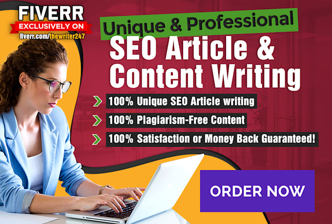 write top ranked SEO articles
