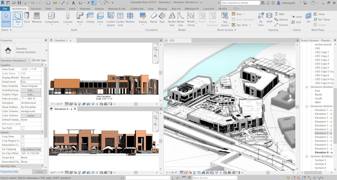 create bim revit models or revit families with details