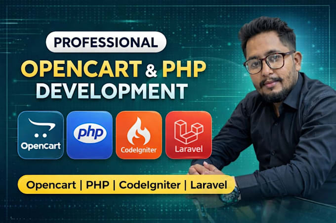 work, fix, create or customize your opencart ecommerce site