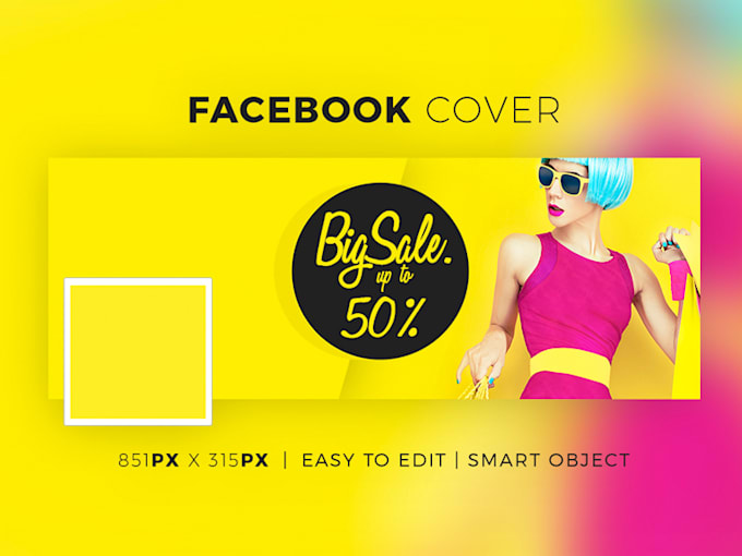 create a facebook cover photo or graphic banner