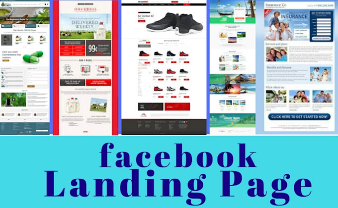 create facebook landing page