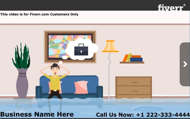 create an explainer video for water damage restoration